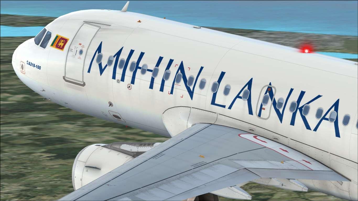 Mihin Lanka 4R-MRF Airbus A319 IAE