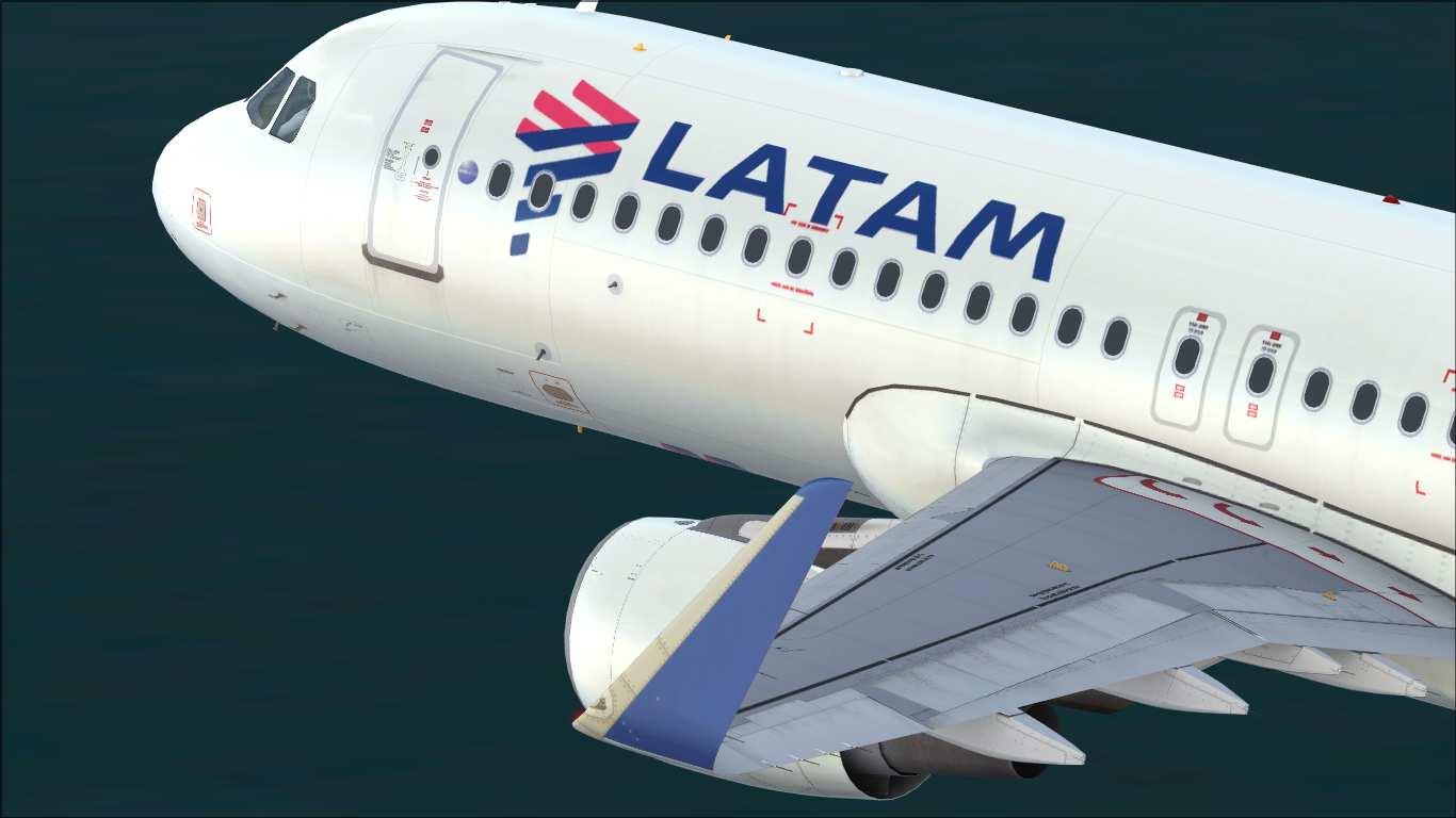 LATAM Brasil PR-MYX Airbus A320 CFM