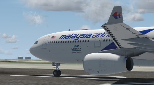 More information about "Malaysia Airlines A330 with Lima '17 sticker. 9M-MTB"