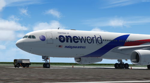 More information about "Malaysian Airlines A330 " One World ' livery 9M-MTE."