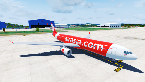 More information about "9M-XXC AirAsia X for Aerosoft A330 Profesional"
