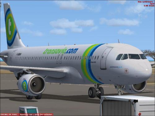 More information about "Airbus A320-214 Transavia France F-HBNH livery for Aerosoft A320X CFM model"